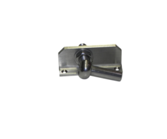 Plaatduim verstelbaar 100 mm 4 mm rvs