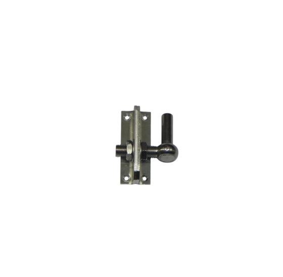 Plaatduim verstelbaar 100 mm 4 mm rvs voor montage van hengen en stabiele scharnierpunten