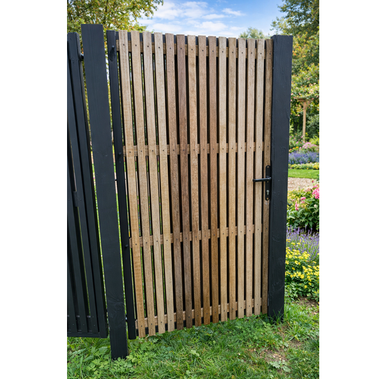 Poortframe voor blokhutprofielen