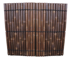 Halfrond Bamboescherm voor Tuin en Balkon