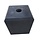 Betonpoer 170x170mm antraciet met gat Ø40mm, hoogte 200mm (13kg)