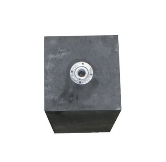 Betonpoer zonder facetrand 150x150mm