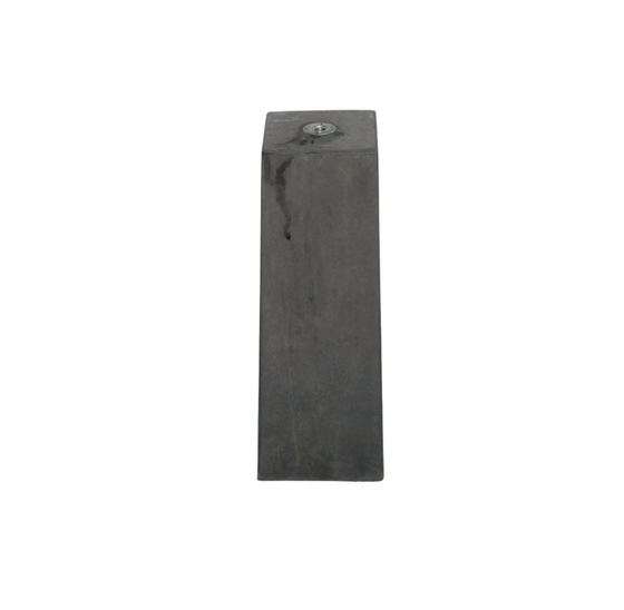 Betonpoer 180x180mm met facetrand voor tuinhuis en overkapping
