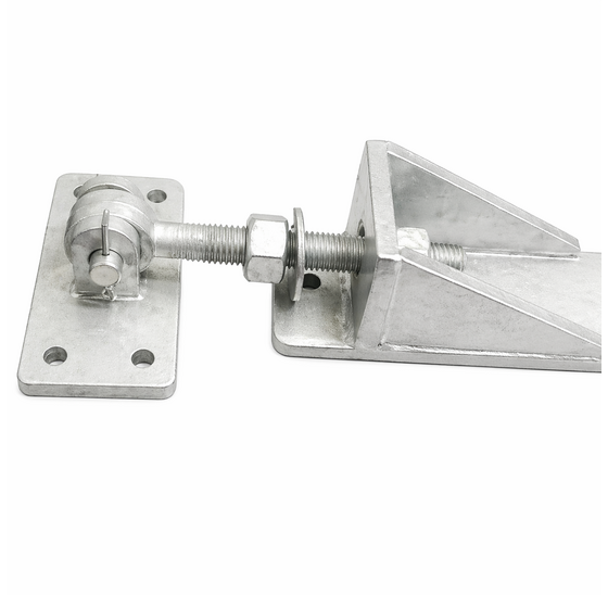 Verstelbaar poortbeslag 1000x80x10mm - Vuurverzinkt