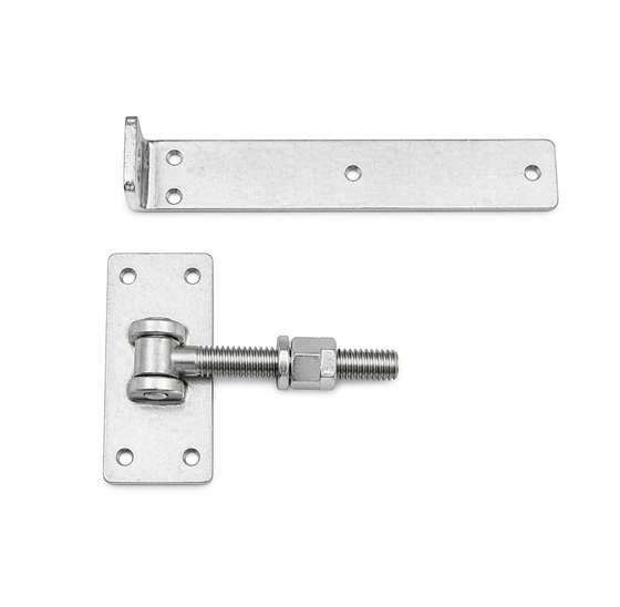 Verstelbaar poortbeslag 300x50x6mm - Vuurverzinkt