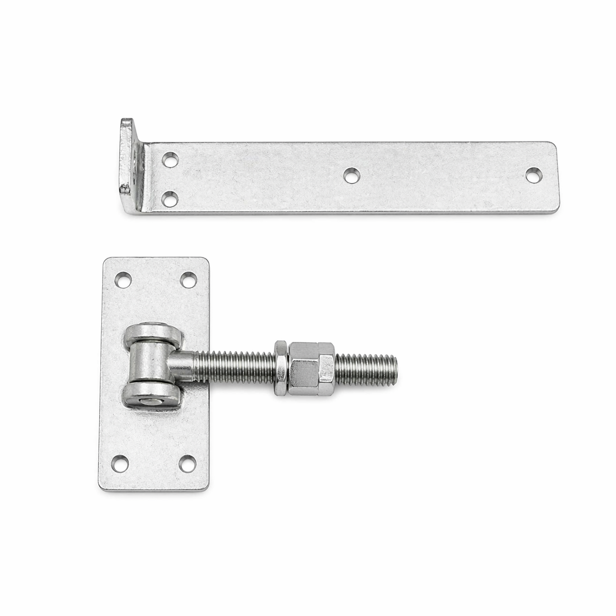 Verstelbaar poortbeslag 300x50x6mm - Vuurverzinkt