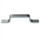 Handgreep 250 x 30 mm 8 mm verzinkt voor grip en bediening van poorten en hekken