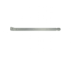 Duimheng met bocht 450 mm grote bocht 5 mm verzinkt