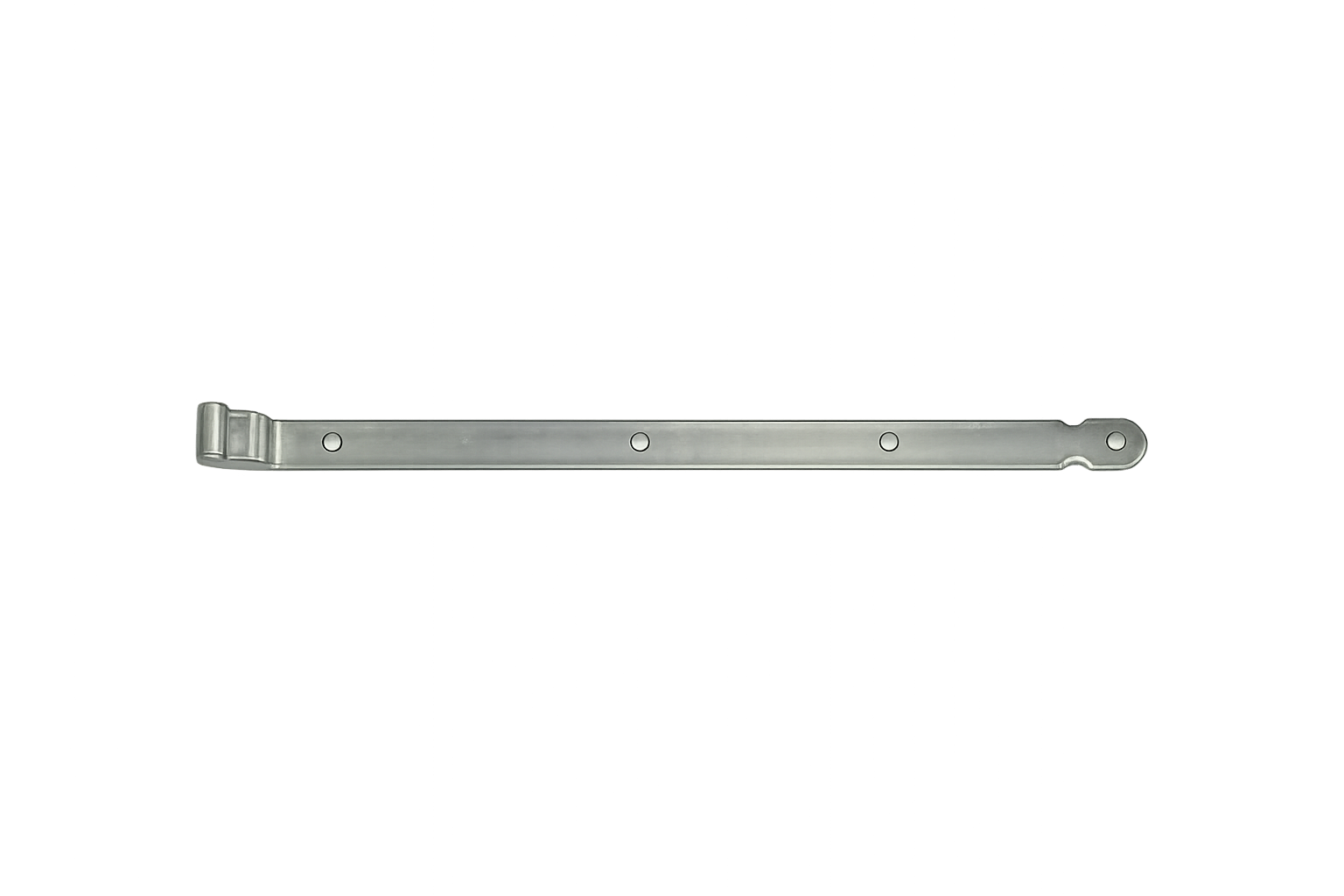 Duimheng met bocht 450 mm grote bocht 5 mm verzinkt voor het ophangen en scharnieren van tuin- en poortdeuren