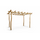 Robinia Pergola | Geschuurd | 150x300 cm