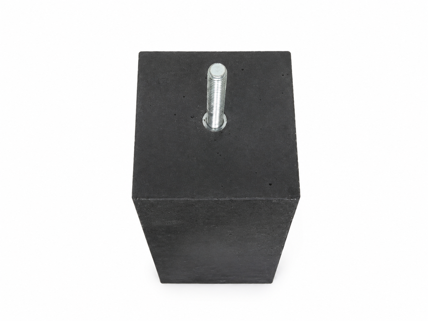 Betonpoer 58 cm hoog 14x14 cm zonder facetrand
