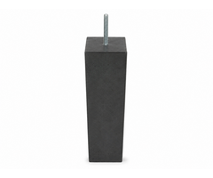 Betonpoer 58 cm hoog 14x14 cm zonder facetrand