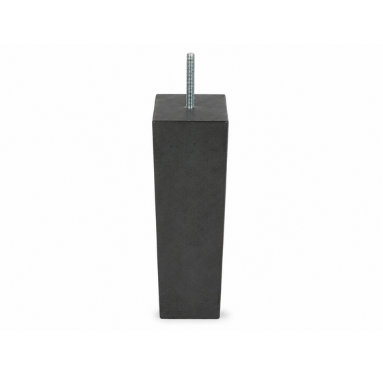Betonpoer 58 cm hoog 14x14 cm zonder facetrand