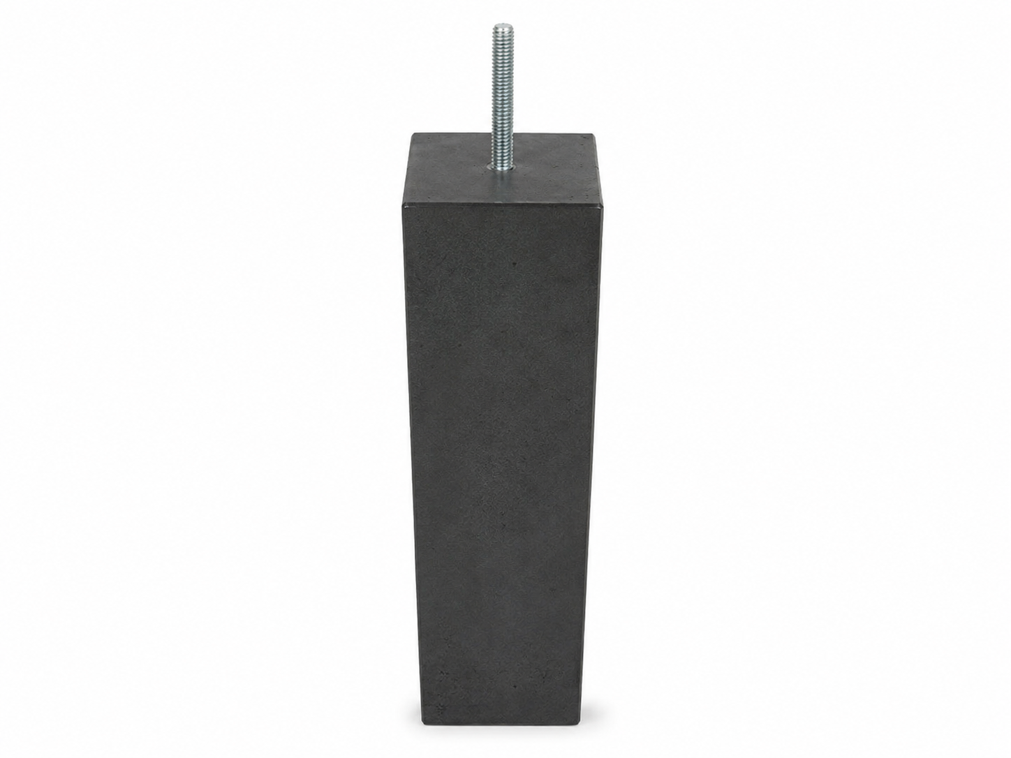 Betonpoer 58 cm hoog 14x14 cm zonder facetrand