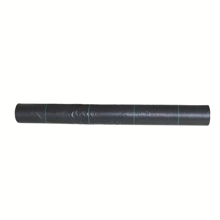 Worteldoek 105g/m² 1,25x100m zwart met plantlijnen
