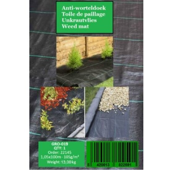 Anti-worteldoek 1,05x100m