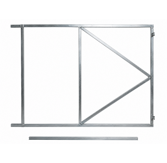 verstelbaar poortframe 100-150 cm uitschuifbaar voor poorten en hekken