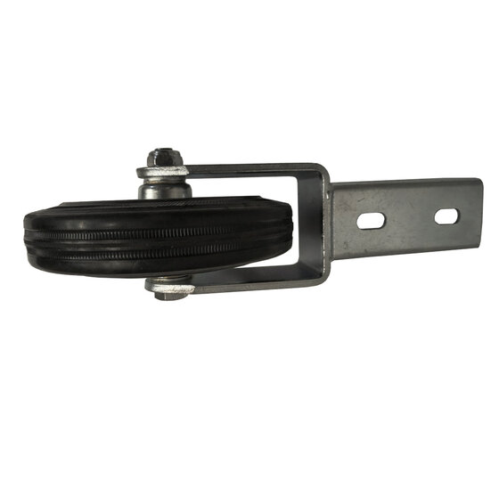 Hermic Poortwielen 160mm gegalvaniseerd voor schuif- en draaiporten (2 stuks)