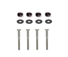 Hermic bevestigingsset met rubber buffers voor SCH-081, SCH-082 en SCH-084