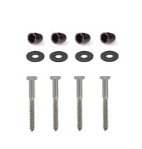 Hermic bevestigingsset met rubber buffers voor SCH-081, SCH-082 en SCH-084