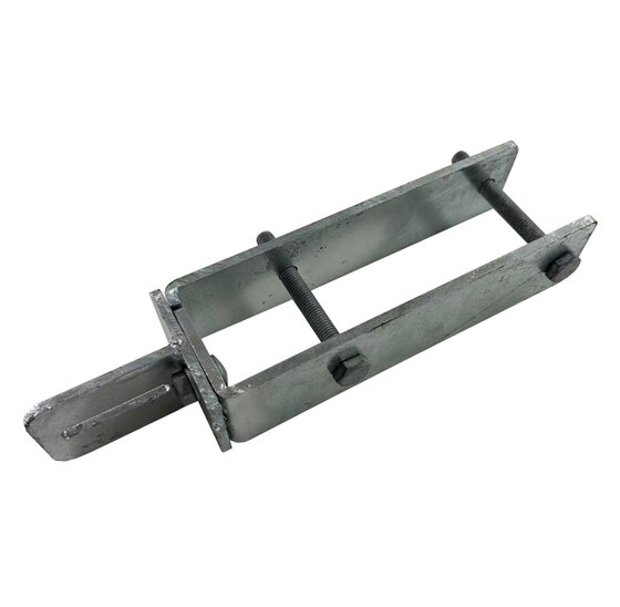 Hermic Slagboomsluiting verstelbaar 60-100 cm gegalvaniseerd (set)