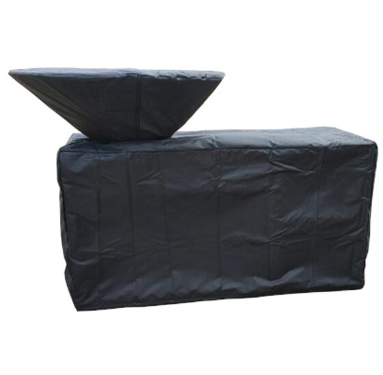 Hermic BBQ regenhoes polyester waterdicht Ø85x130 cm UV-bestendig