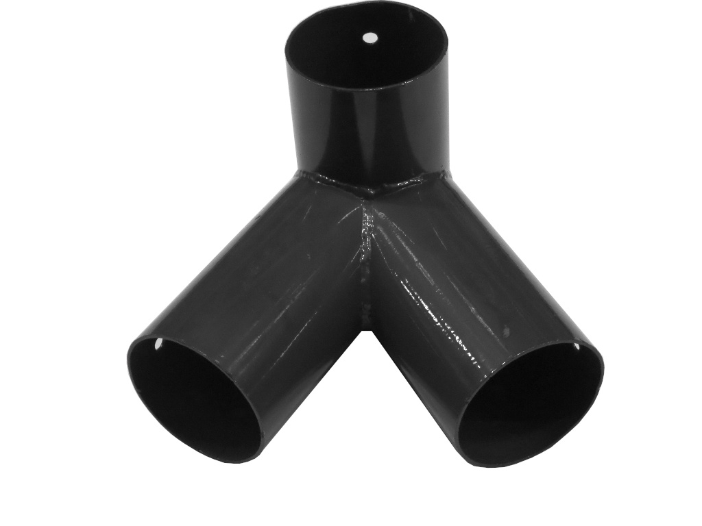 Hermic Schommelverbinding 102x102x102 mm - 3-weg hoekverbinding 120°