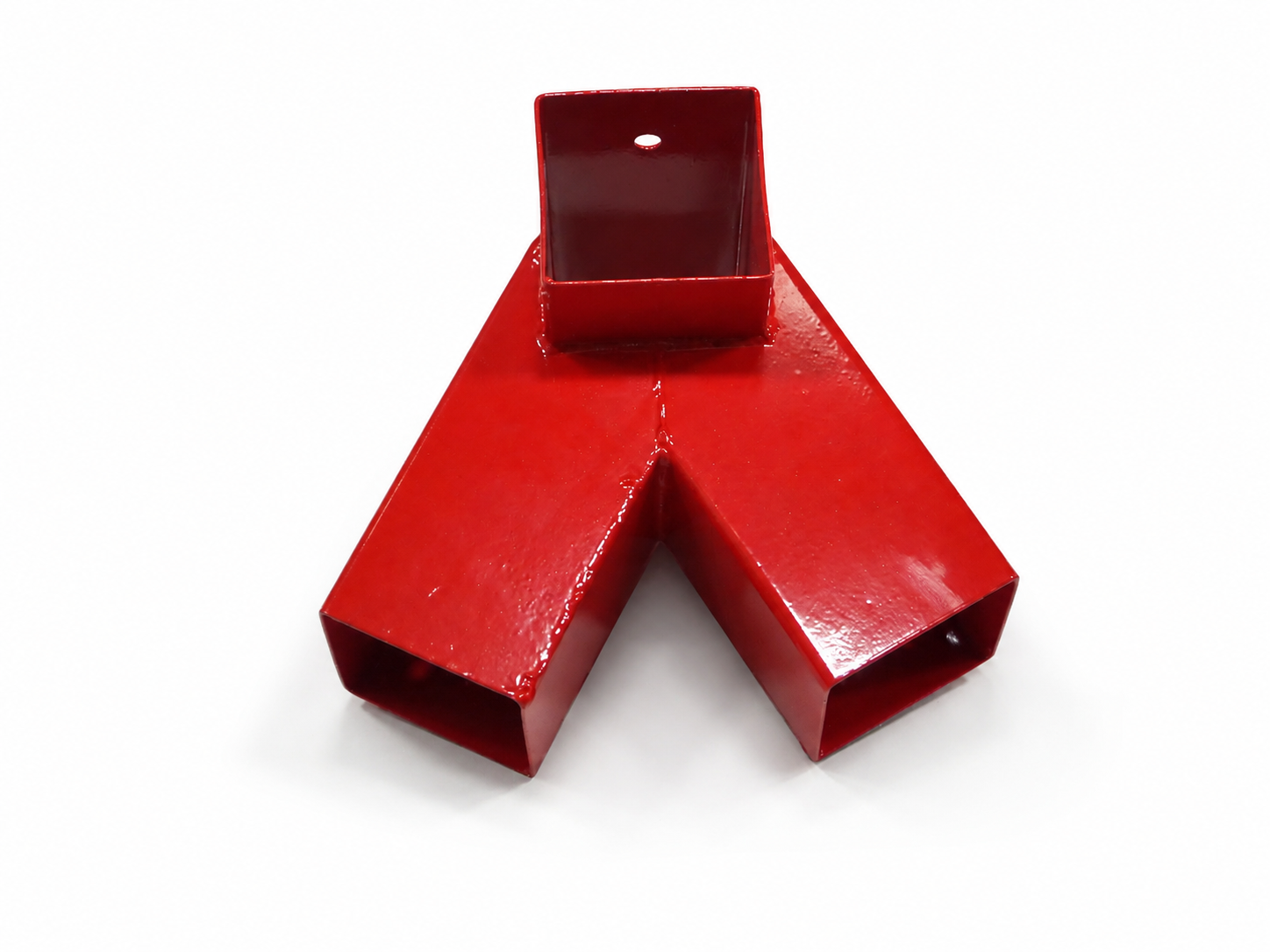 Hermic Schommelverbinding metaal 92x92mm - 3-weg hoekverbinder voor schommelpalen