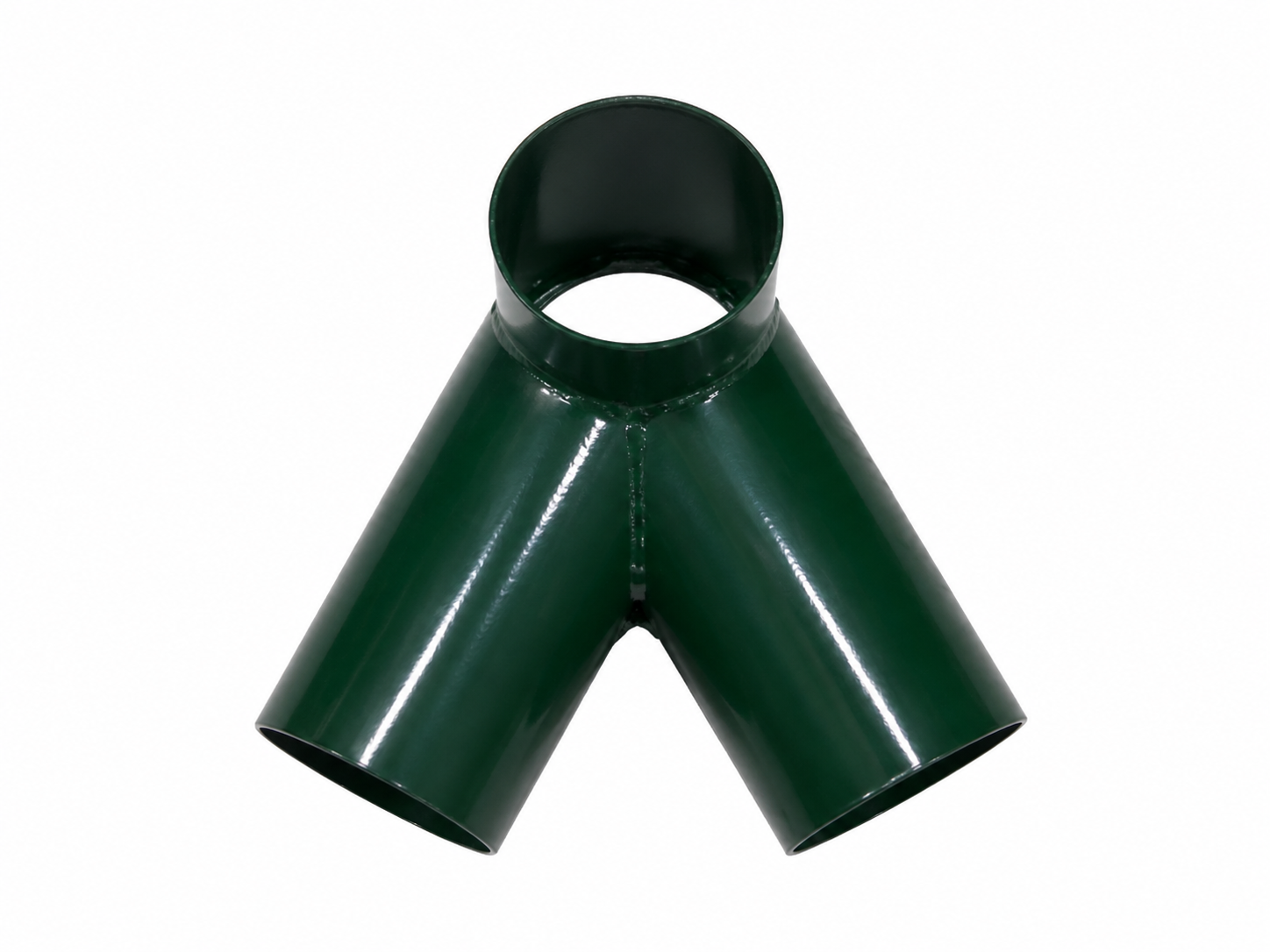 Hermic Y-vormige schommelverbinding met groene poedercoating - set van 2