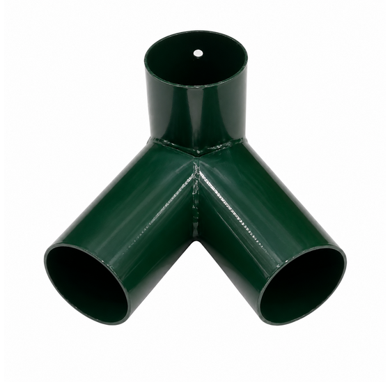 Hermic Y-vormige schommelverbinding met groene poedercoating - set van 2
