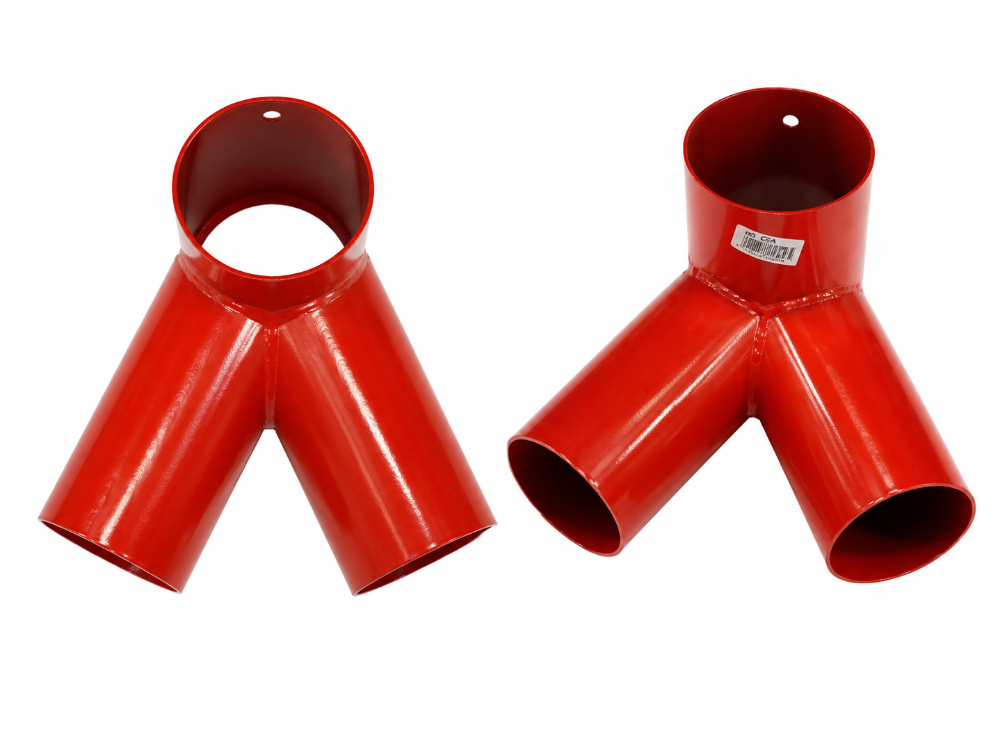 Hermic Schommelverbinding staal 3-wegs rood gepoedercoat voor speeltoestellen