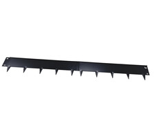 Hermic Stalen kantopsluiting zwart 1060x240 mm - 1,5 mm dik met poedercoating