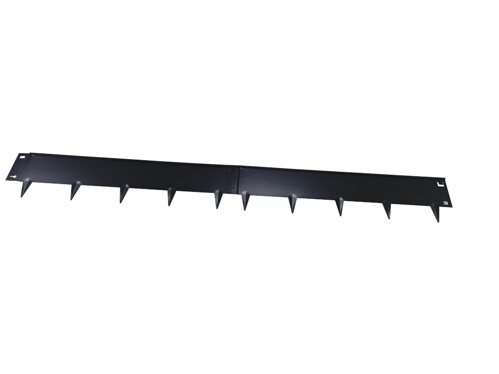 Hermic Stalen kantopsluiting zwart 1060x240 mm - 1,5 mm dik met poedercoating