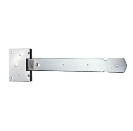 Hermic Kruisheng 300mm verzinkt 4mm dik - scharnier voor poorten en deuren