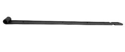 Hermic Duimheng 700 mm zwart gecoat 6 mm dik voor poorten en deuren