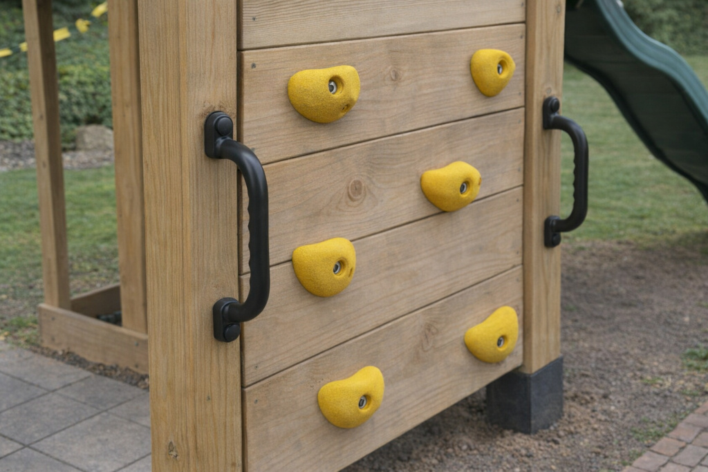 Hermic Klimstenen geel 10 stuks met montagemateriaal voor klimwand