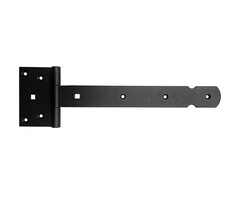 Hermic Kruisheng 300 mm zwart gecoat voor poorten en hekken