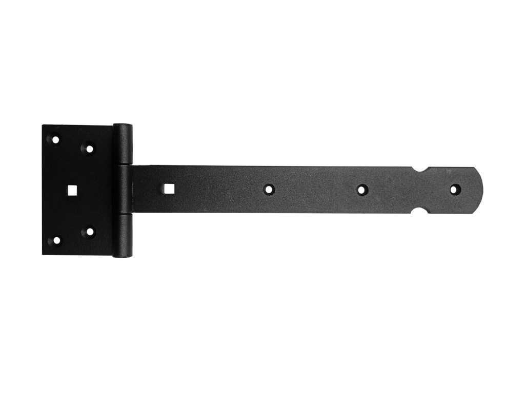 Hermic Kruisheng 300 mm zwart gecoat voor poorten en hekken