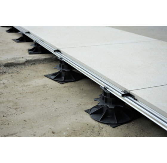 Aluminium profiel met rubber 2400mm