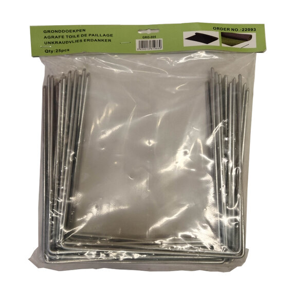 Gronddoekpen 200x200x200mm (per 25) [4mm]