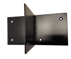 Houtverbinding T-stuk 195x394mm Zwart