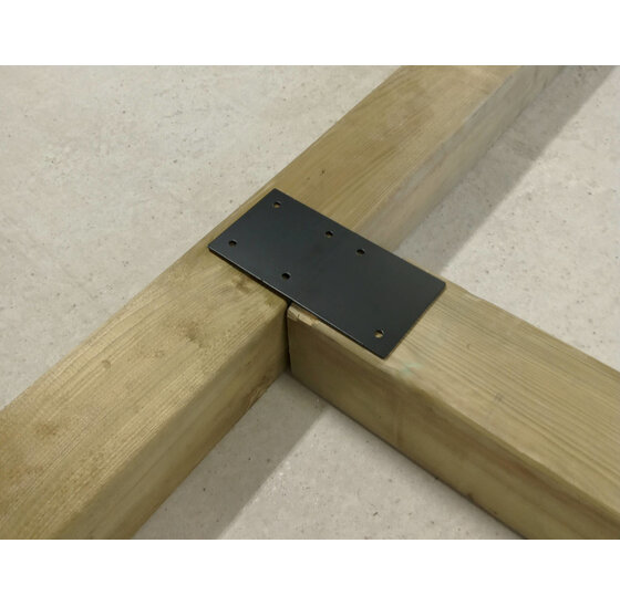 Houtverbinding T-stuk 195x394mm