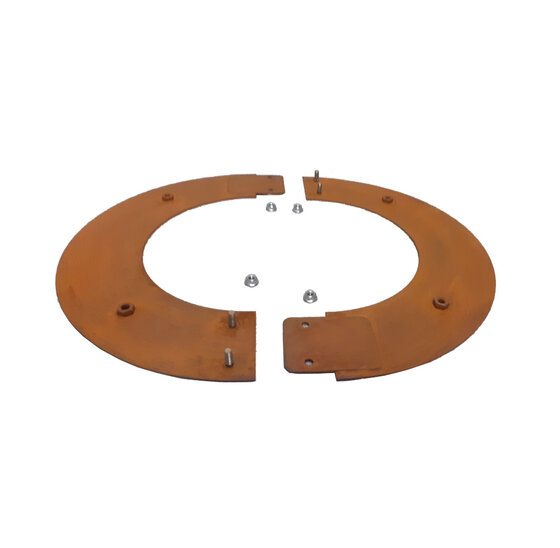 Boomring Ø500x100mm cortenStaal 2mm