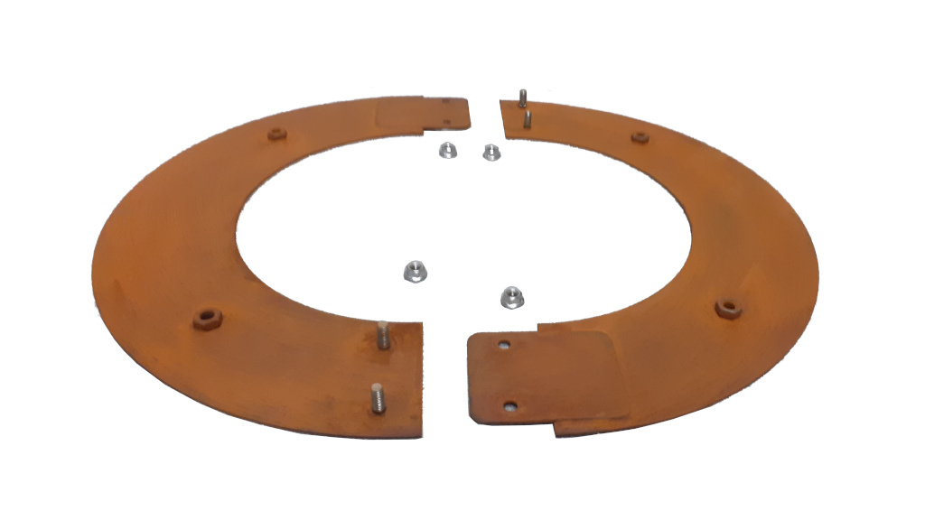 Boomring Ø500x100mm cortenStaal 2mm