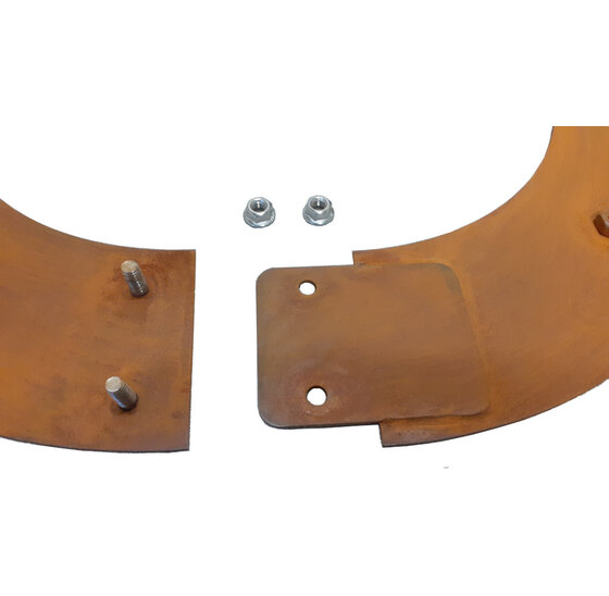 Boomring Ø500x100mm cortenStaal 2mm
