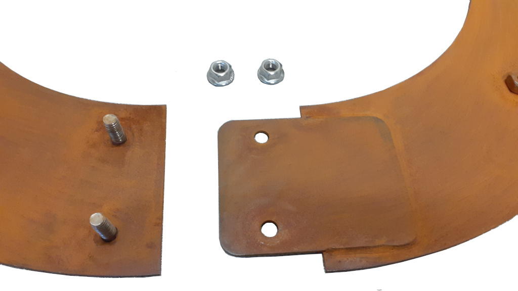 Boomring Ø500x100mm cortenStaal 2mm