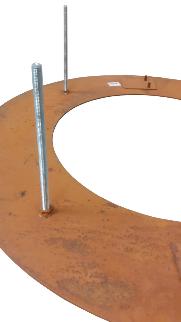 Boomring Ø500x100mm cortenStaal 2mm