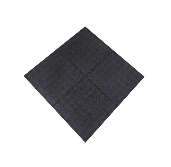 Rubberen tegel 1000x1000mm [25mm]