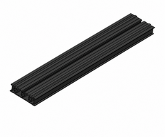 Aluminium profiel met rubber 2400mm