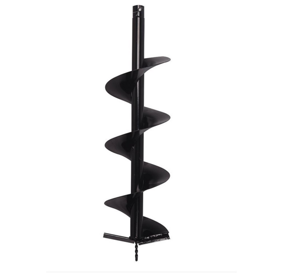 Grondborenset 100/150/200 mm met verlengstuk - 3-delig handborenset